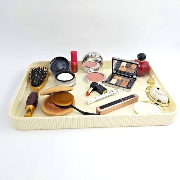 ESTEE LAUDER Perfume MAKEUP Dresser VANITY Tray MCM-Vintage-Postmodern Era-VG - Picture 1 of 14